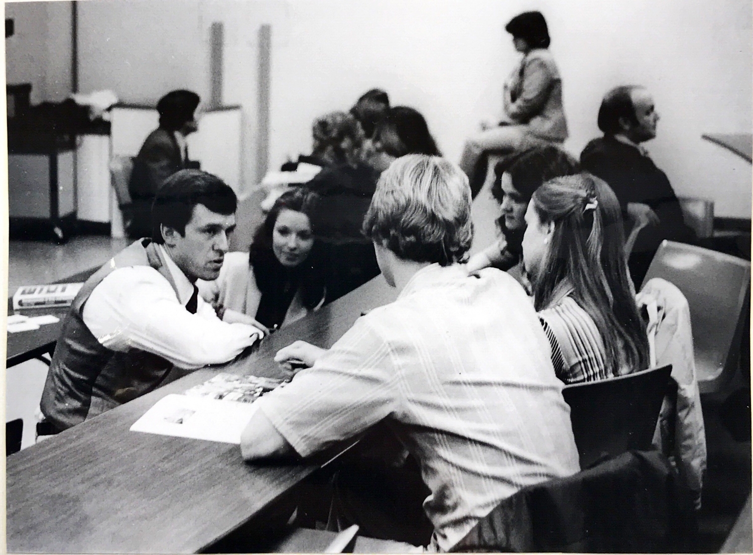 Meet the Firms event at Bowling Green State University in 1980